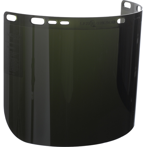 F50 Moulded Faceshield, Polycarbonate, 5.0 Tint R.M.G. Prévention
