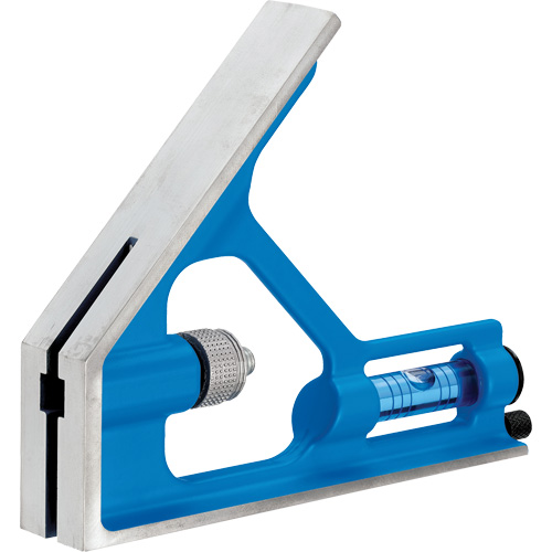 &eacute;querre combin&eacute;e True Blue, 12" lo, 1/16" Graduations, Acier, Ordinaire R.M.G. Prévention