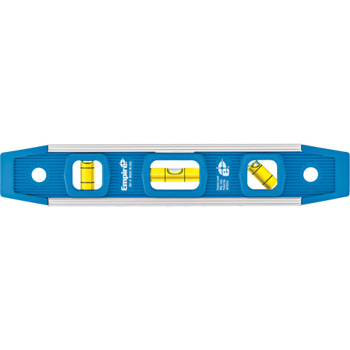 Torpedo Level, 9" L, Aluminum, 3 Vials, Magnetic R.M.G. Prévention