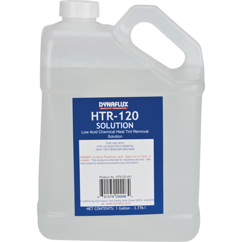 HTR-121 Mild Solution for Heat Tint Removal System Machine, Jug R.M.G. Prévention