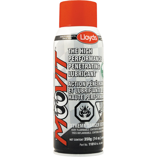 Lubrifiant haute performance Moovit, Canette a&eacute;rosol, 350 g R.M.G. Prévention