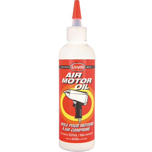 Huile &agrave; moteur pour outils pneumatiques R.M.G. Prévention