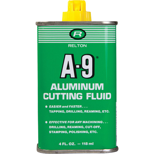 Liquides de coupe A-9 pour l'aluminium, Bouteille R.M.G. Prévention