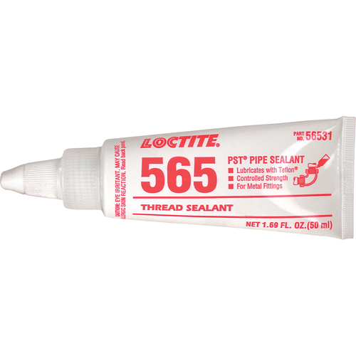 Thread Sealant 565 PST Controlled Strength, Tube, 50 ml, -54° C - 149° C/-65° F - 300° F R.M.G. Prévention