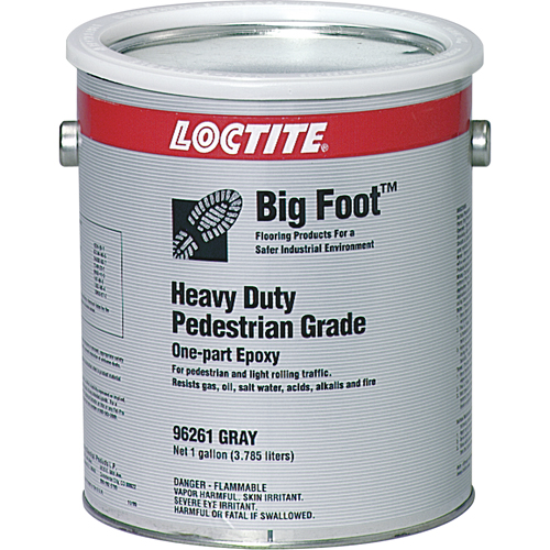 Big Foot Heavy Duty Pedestrian Grade Anti-Slip Coating, 1 gal., Epoxy-Based, Grey R.M.G. Prévention