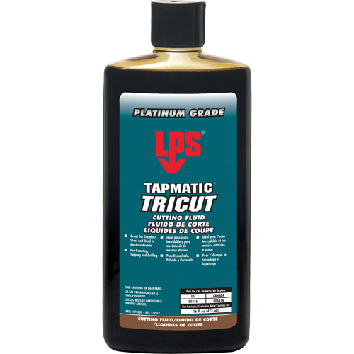 Liquides de coupe TriCut de Tapmatic, 16 oz R.M.G. Prévention