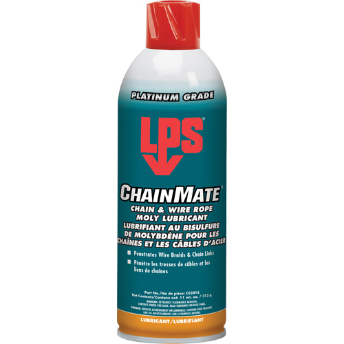 Chainmate&reg; Chain & Wire Rope Lubricant, Aerosol Can R.M.G. Prévention