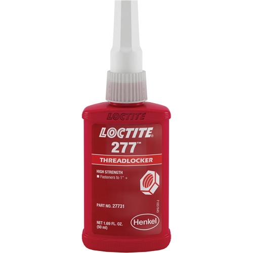 Compos&eacute; de blocage 277 grand filets, Rouge, &eacute;lev&eacute;, 50 ml, Bouteille R.M.G. Prévention