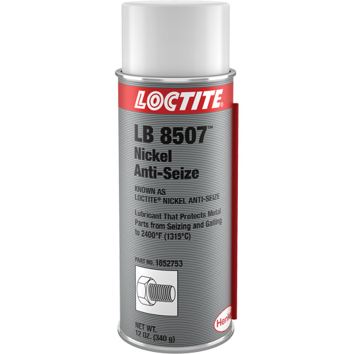 Nickel Anti-Seize Lubricant, Aerosol Can, 2399°F (1315°C) Max. Temp. R.M.G. Prévention