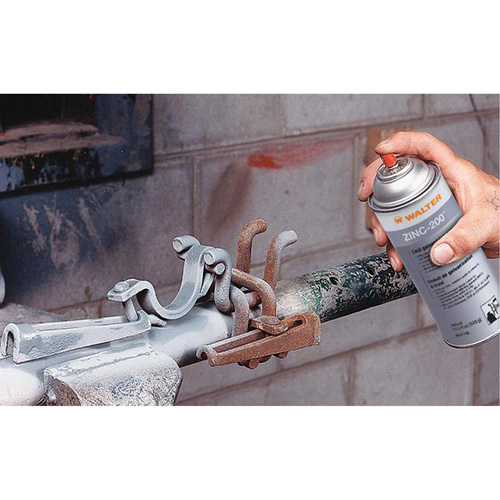 Enduit de galvanisation &agrave; froid Zinc-200, Canette a&eacute;rosol R.M.G. Prévention