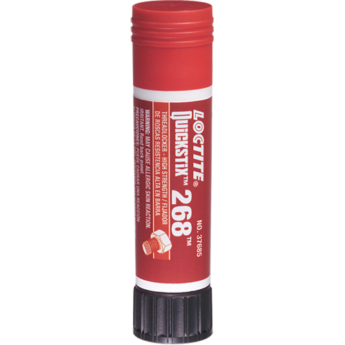 Compos&eacute; de blocage 268 Quickstix, Rouge, &eacute;lev&eacute;, 9 g, B&acirc;ton R.M.G. Prévention