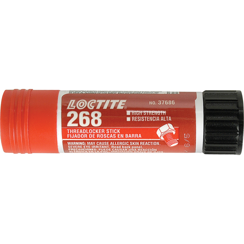 Compos&eacute; de blocage 268 Quickstix, Rouge, &eacute;lev&eacute;, 19 g, B&acirc;ton R.M.G. Prévention