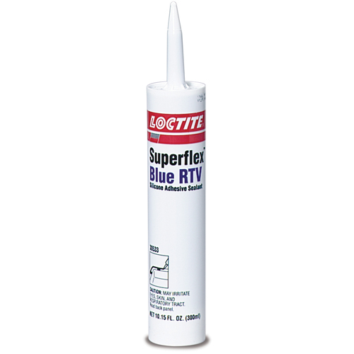 Scellant adh&eacute;sif &agrave; la silicone Superflex RTV, Cartouche, Bleu R.M.G. Prévention