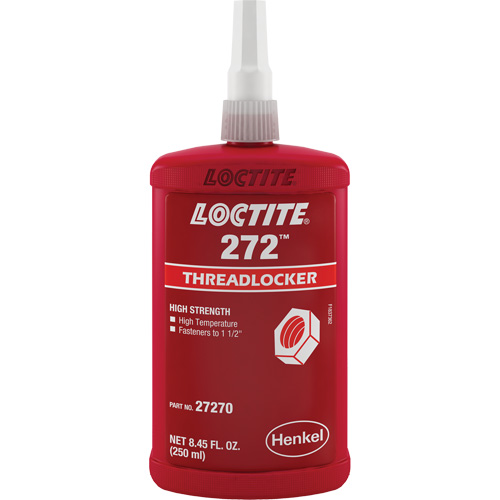 Compos&eacute; de blocage 272 temp&eacute;rature &eacute;lev&eacute;e, Rouge, &eacute;lev&eacute;, 250 ml, Bouteille R.M.G. Prévention