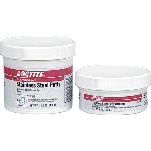 Mastic pour acier inoxydable Fixmaster, 680 g, Trousse, Gris R.M.G. Prévention