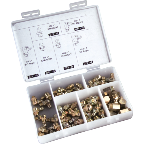 80-Piece Grease Fitting Set R.M.G. Prévention