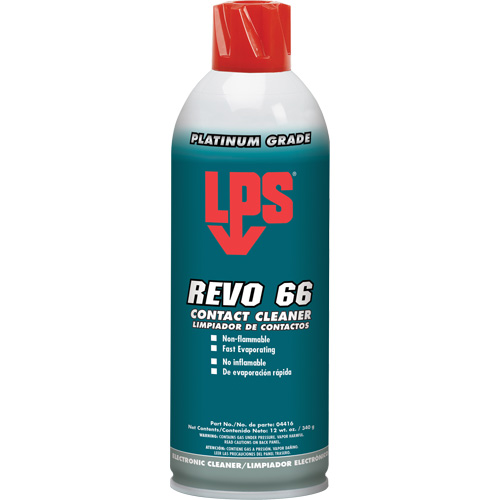 Nettoyant pour contacts Revo 66, Canette a&eacute;rosol R.M.G. Prévention