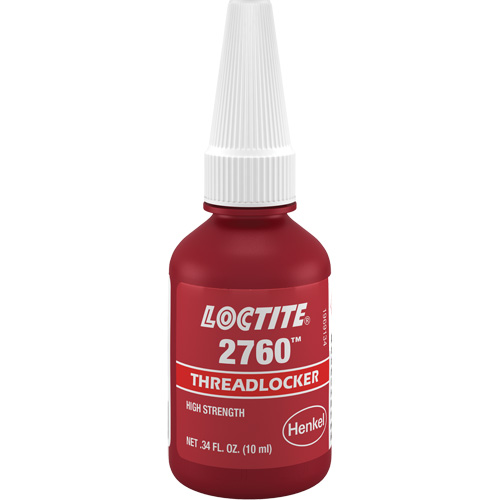 Compos&eacute; de blocage 2760 adh&eacute;sif instantan&eacute;, Rouge, &eacute;lev&eacute;, 10 ml, Bouteille R.M.G. Prévention