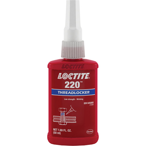 Compos&eacute; de blocage 220, Bleu, Moyen, 50 ml, Bouteille R.M.G. Prévention