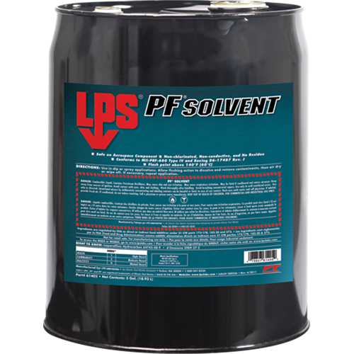 PF&reg; Solvent, Pail R.M.G. Prévention