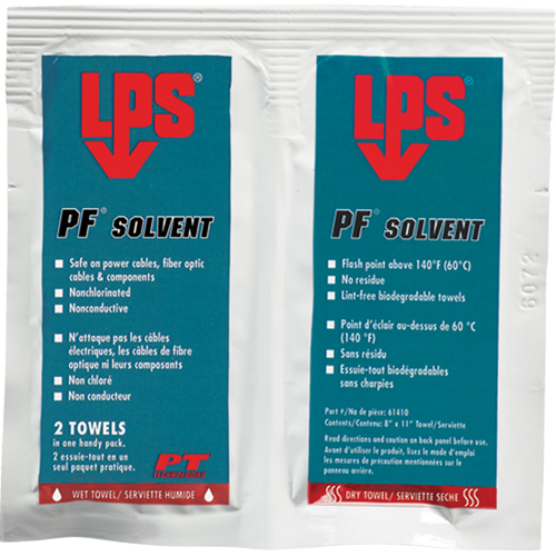 PF&reg; Solvent, Packets R.M.G. Prévention