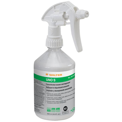 Nettoyant et d&eacute;graissant ultra puissant Uno S, Bouteille &agrave; g&acirc;chette R.M.G. Prévention