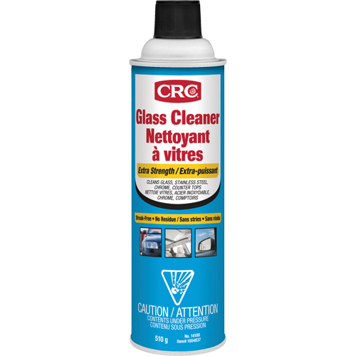 CRC&reg; Glass Cleaner, 510 g, Aerosol Can R.M.G. Prévention