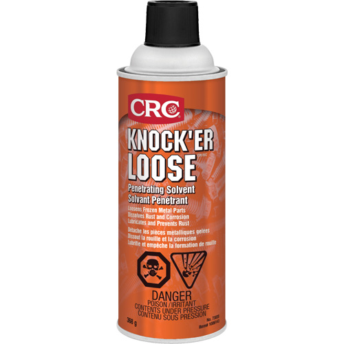 Knock'er LoosePenetrating Solvent, Aerosol Can, 16 oz. R.M.G. Prévention
