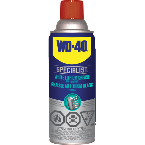 WD-40&reg; Specialist White Lithium Grease, Aerosol Can R.M.G. Prévention