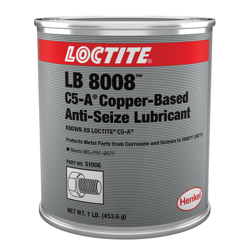 Loctite&reg; C5-A Copper Anti-Seize, 1 lbs., Can, 1800°F (982°C) Max Temp. R.M.G. Prévention