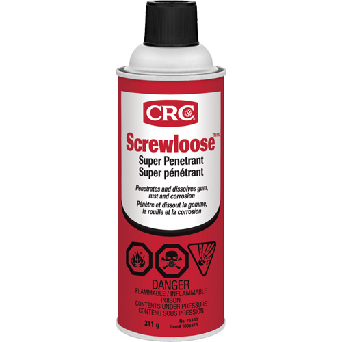 ScrewlooseTM Super Penetrant, Aerosol Can, 312 g R.M.G. Prévention