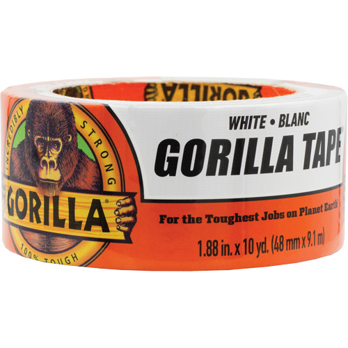 Duct Tape, 17 mils, White, 48 mm (2") x 9.14 m (30') R.M.G. Prévention