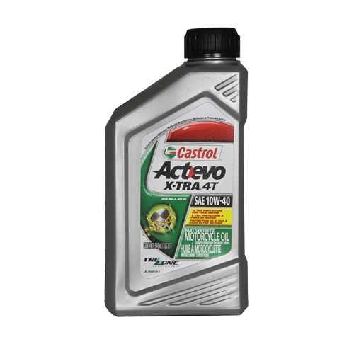 ACTEVO&reg; 4T 10W40 Motorcycle Oil, 946 ml, Bottle R.M.G. Prévention