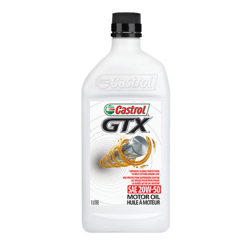 GTX&reg; 20W50 Motor Oil, 1 L, Bottle R.M.G. Prévention
