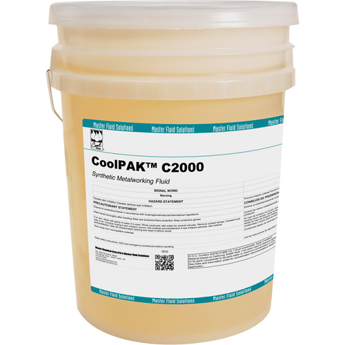 CoolPAK Synthetic Metalworking Fluid, Pail R.M.G. Prévention