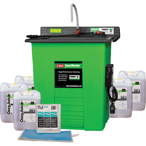 Ensemble de nettoyage pour pi&egrave;ces Smartwasher SW-425 Signature R.M.G. Prévention