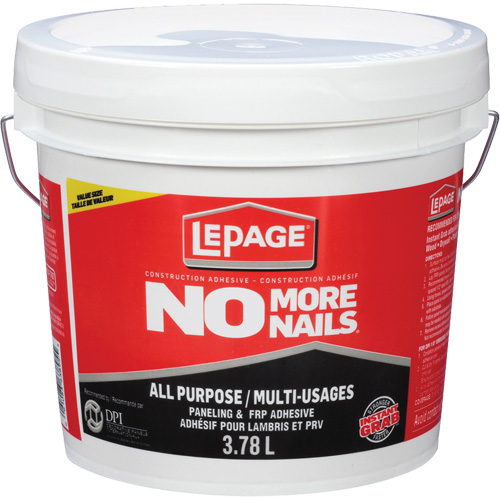 Adh&eacute;sif de construction multi-usages No More Nails R.M.G. Prévention