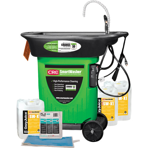 Trousse pour bassin de nettoyage de pi&egrave;ces mobiles SmartWasher SW-X123 R.M.G. Prévention