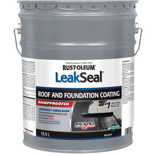 LeakSeal&reg; Roof and Foundation Coating R.M.G. Prévention