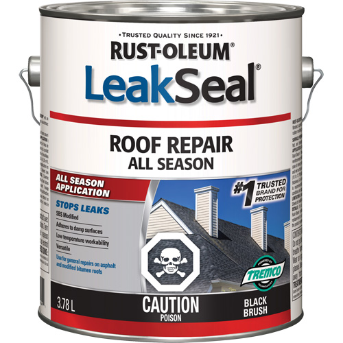 Produit de r&eacute;paration de toiture toutes saisons LeakSeal R.M.G. Prévention