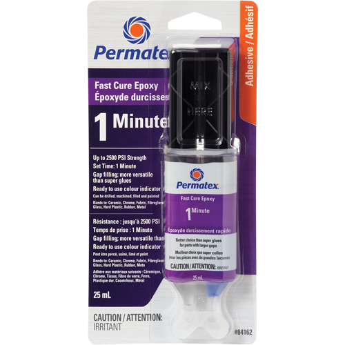 Gel Epoxy, 25 ml, Syringe, Two-Part, Clear R.M.G. Prévention