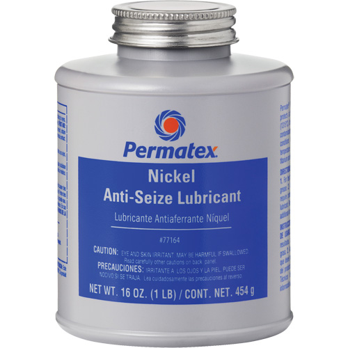 Nickel Anti-Seize Lubricant, Brush Top Can, 2400°F (1316°C) Max. Temp. R.M.G. Prévention