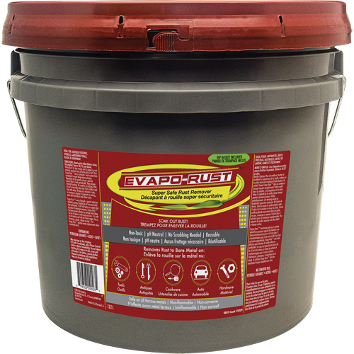 Evapo-Rust&reg; Super Safe Rust Remover, Pail R.M.G. Prévention