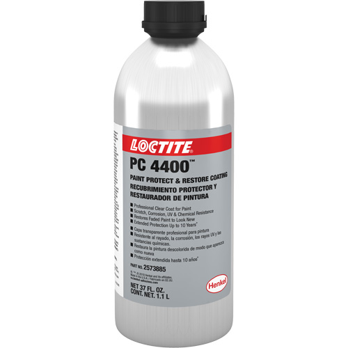 Appr&ecirc;t de protection et de restauration de la peinture PC 4400, 1,1 L, Canette a&eacute;rosol, Transparent R.M.G. Prévention