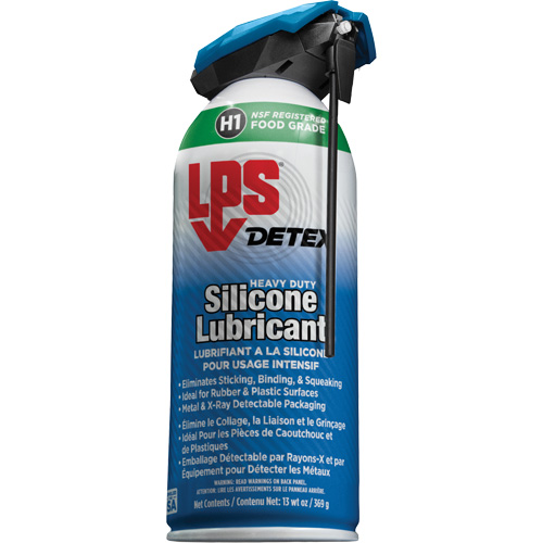 Detex&reg; Heavy Duty Silicone Lubricant, Aerosol Can R.M.G. Prévention