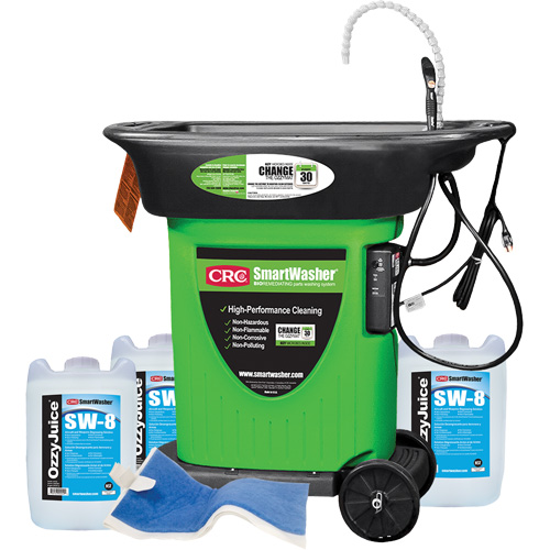 Trousse de bassin de nettoyage de pi&egrave;ces mobile SmartWasher SW-823 R.M.G. Prévention