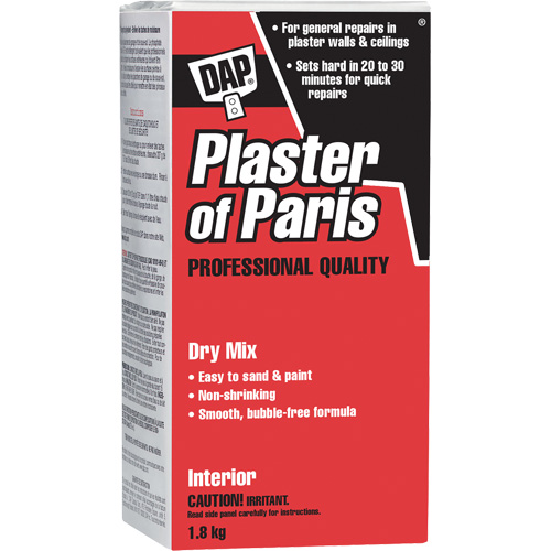 Plaster of Paris Dry Mix, 2 kg, Box R.M.G. Prévention
