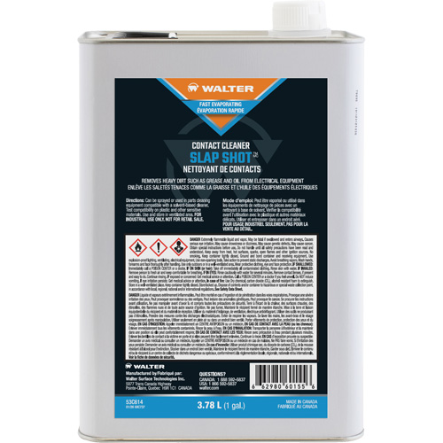 SLAP SHOT Contact Cleaner, Jug R.M.G. Prévention