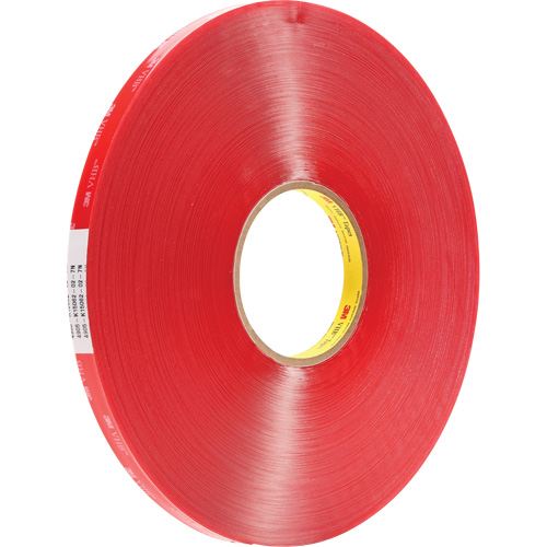 Ruban VHB, 66 m (216') lo x 6 mm (1/4") la, 23 mils, Acrylique R.M.G. Prévention