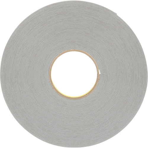 Ruban VHB, 33 m (108') lo x 18 mm (3/4") la, 25 mils, Vinyle R.M.G. Prévention
